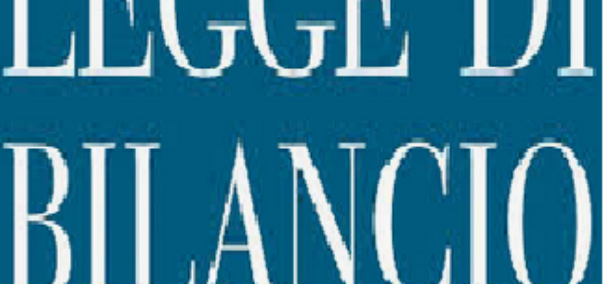legge bilancio
