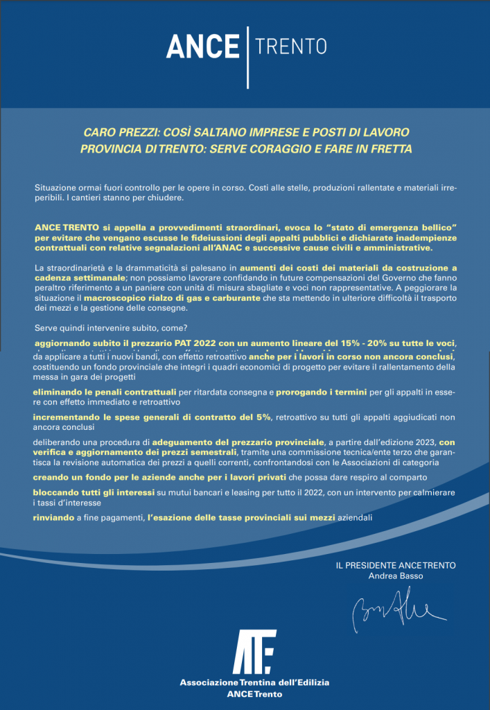 intervento sulla stampa